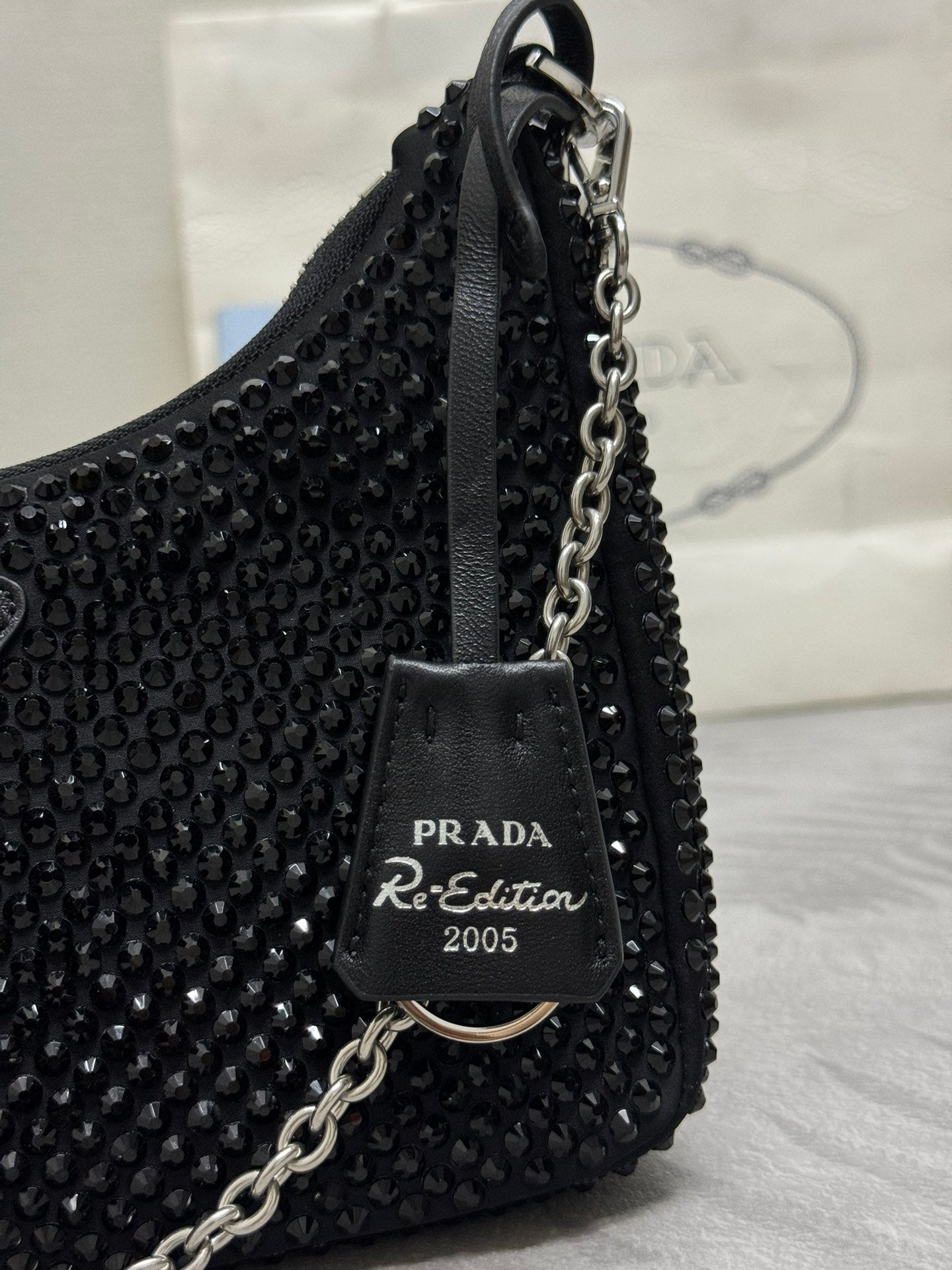 3-in-1 Sparkling Crystal Crossbody Bag | Bling Bling Night Glow with Detachable Mini Pouch