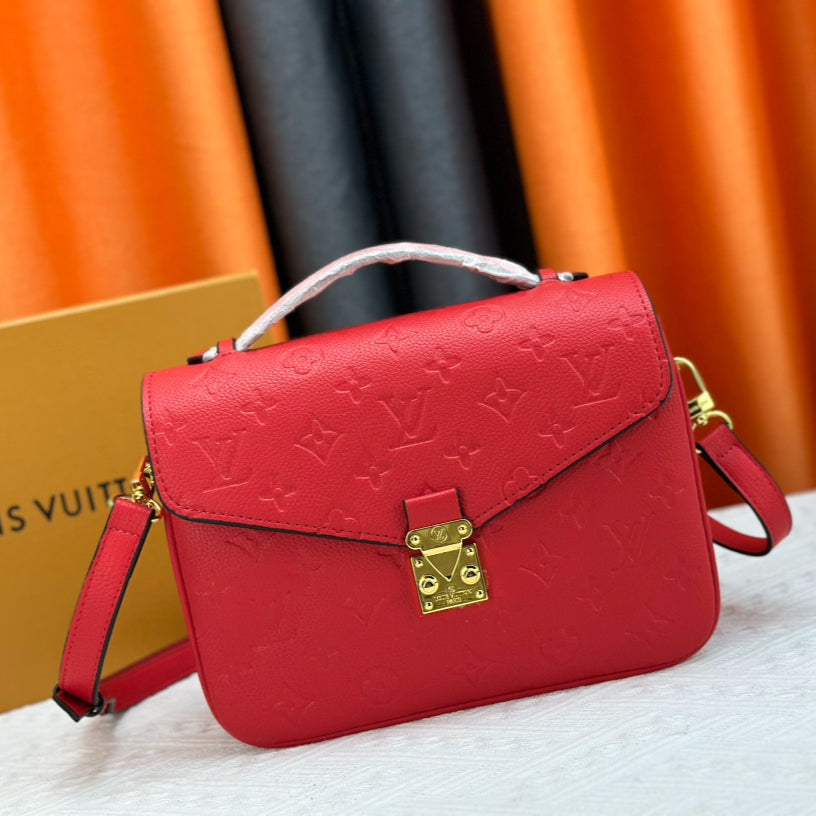 Métis Messenger Bag | Monogram Empreinte Embossed Leather | S-Shaped Steel Lock | Multi-Pocket Design | 25x19x9cm | Multiple Models (M40780/M41486 etc.)