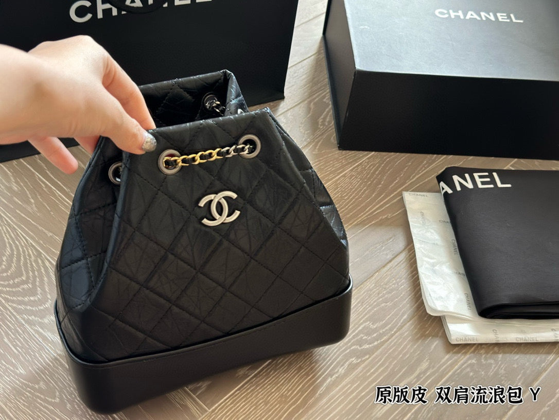 Chanel Upgraded Classic Flap Bag with Chain Luxurious Calfskin Shoulder Crossbody Bag Timeless Black for Women