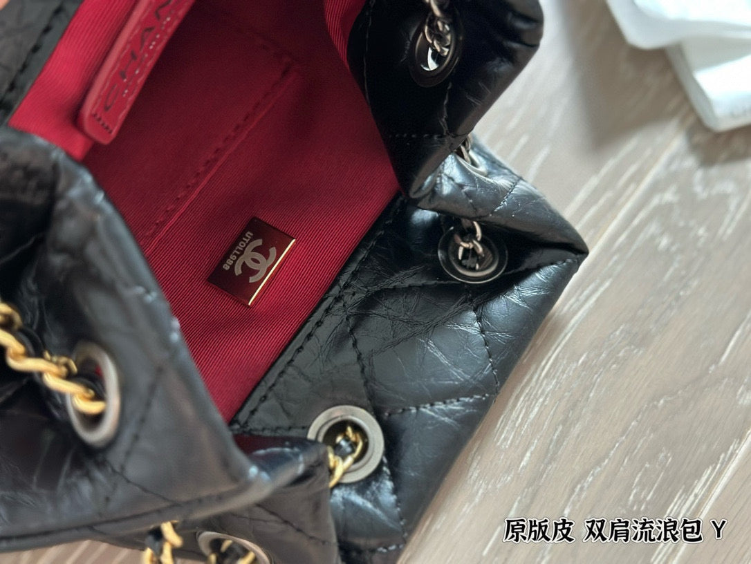 Chanel Upgraded Classic Flap Bag with Chain Luxurious Calfskin Shoulder Crossbody Bag Timeless Black for Women