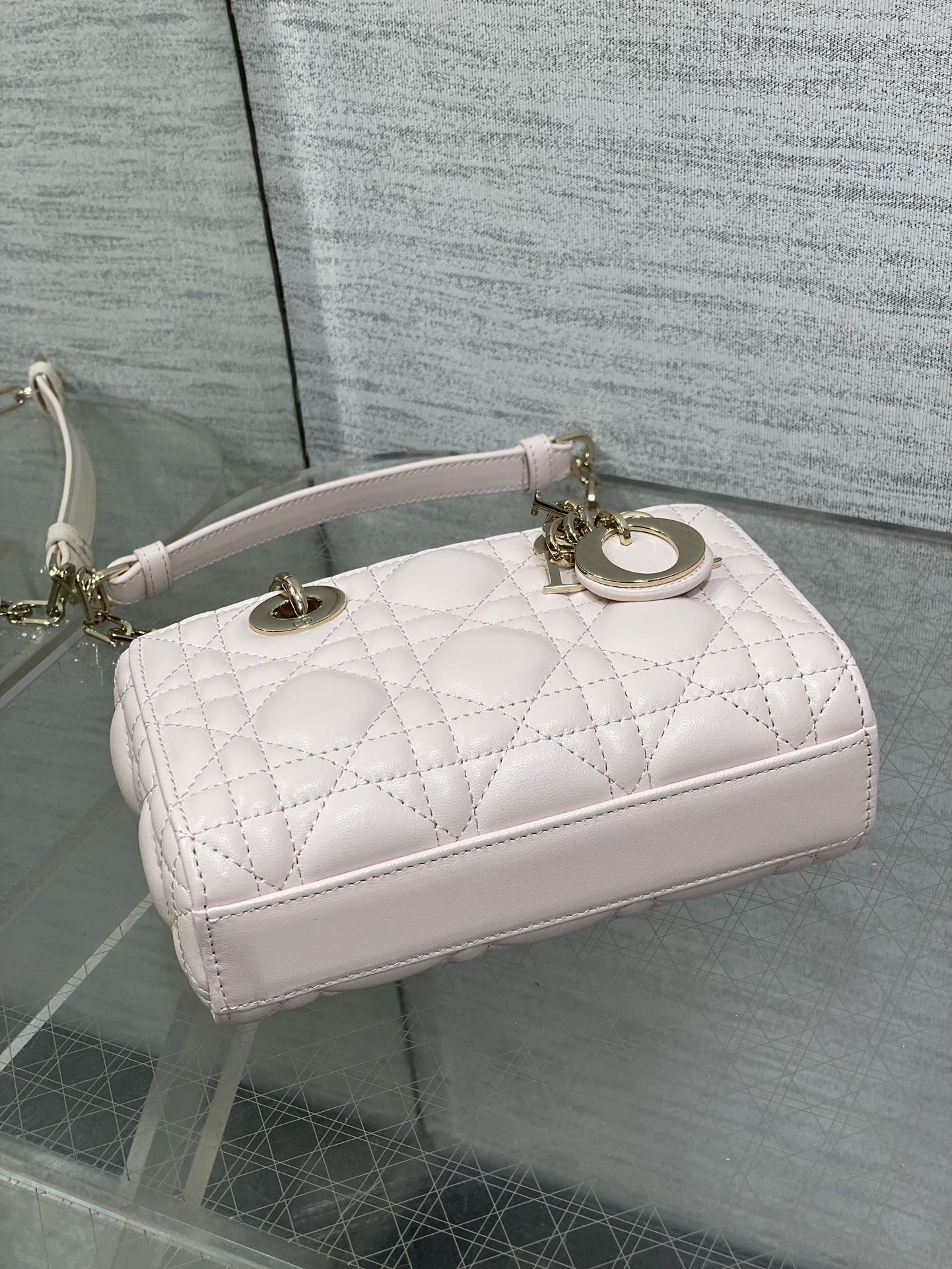 2023 New D-Joy Lambskin Bag|Vintage Diana Style|Short Chain + Long Strap|Retro Rectangle Handbag for Women
