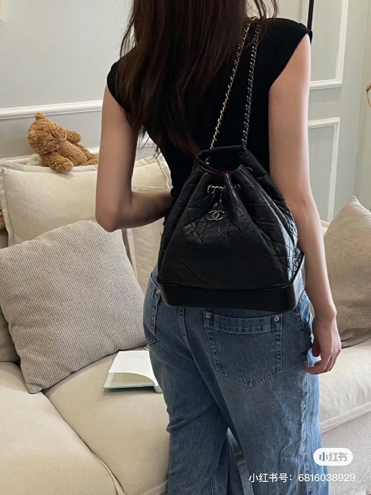 Chanel Upgraded Classic Flap Bag with Chain Luxurious Calfskin Shoulder Crossbody Bag Timeless Black for Women