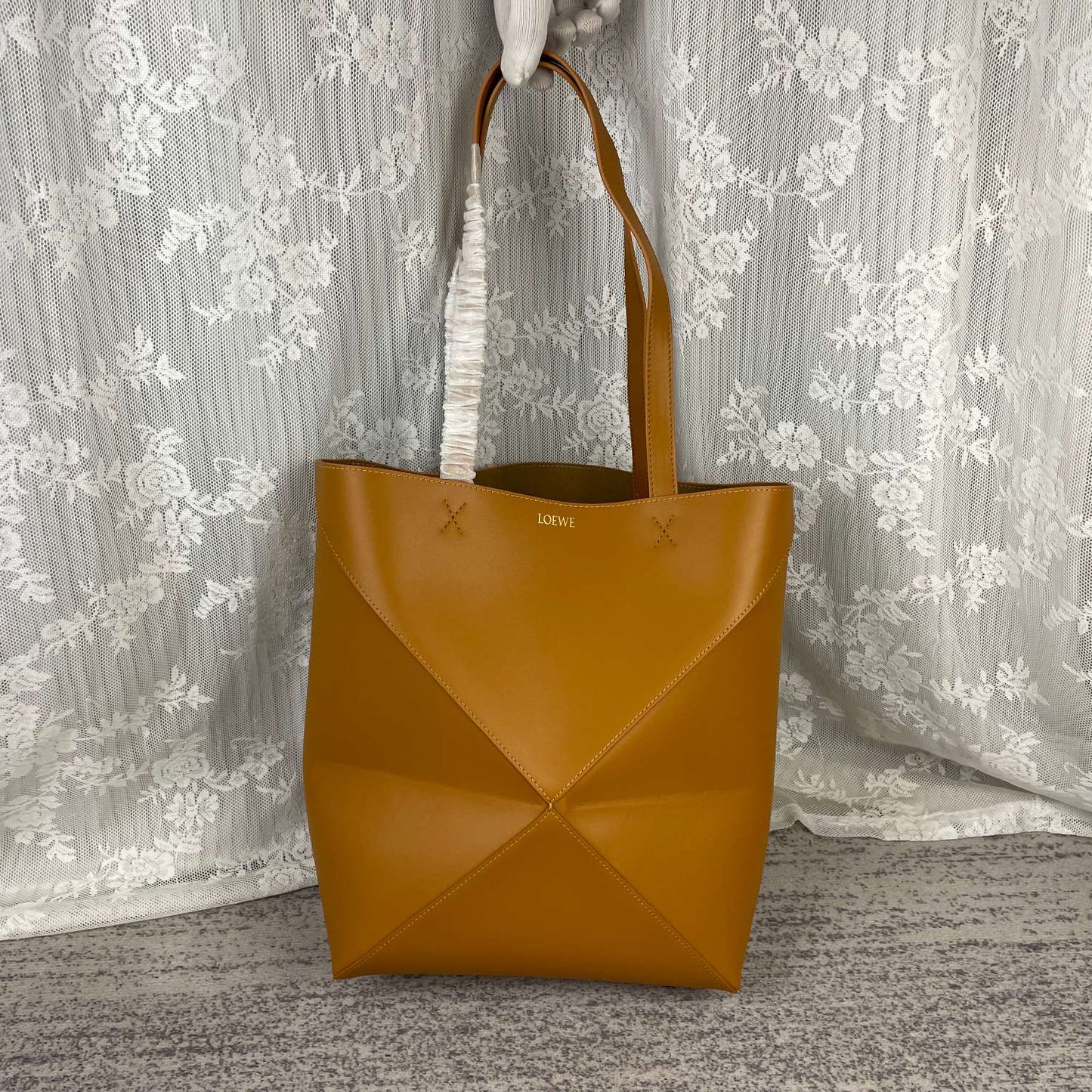 Loewe Puzzle Fold Handbag Foldable Design Multi Functional Crossbody Bag Luxurious Calfskin for Casual Work Style