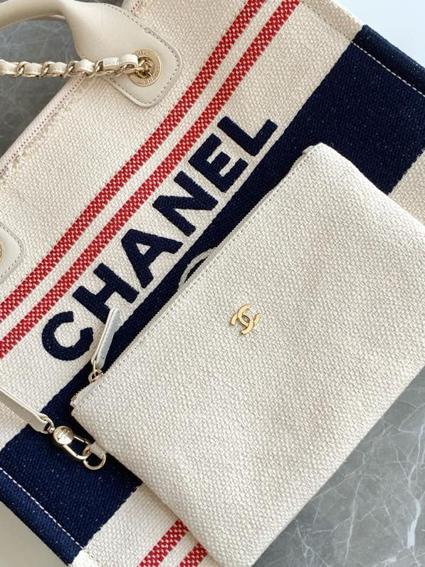 Chanel 25C Early Spring Limited Edition Beach Tote ๐๏ธ๐ | Medium Lemon Yellow | Surf-Inspired Holiday Design | Vacation-Ready Luxury