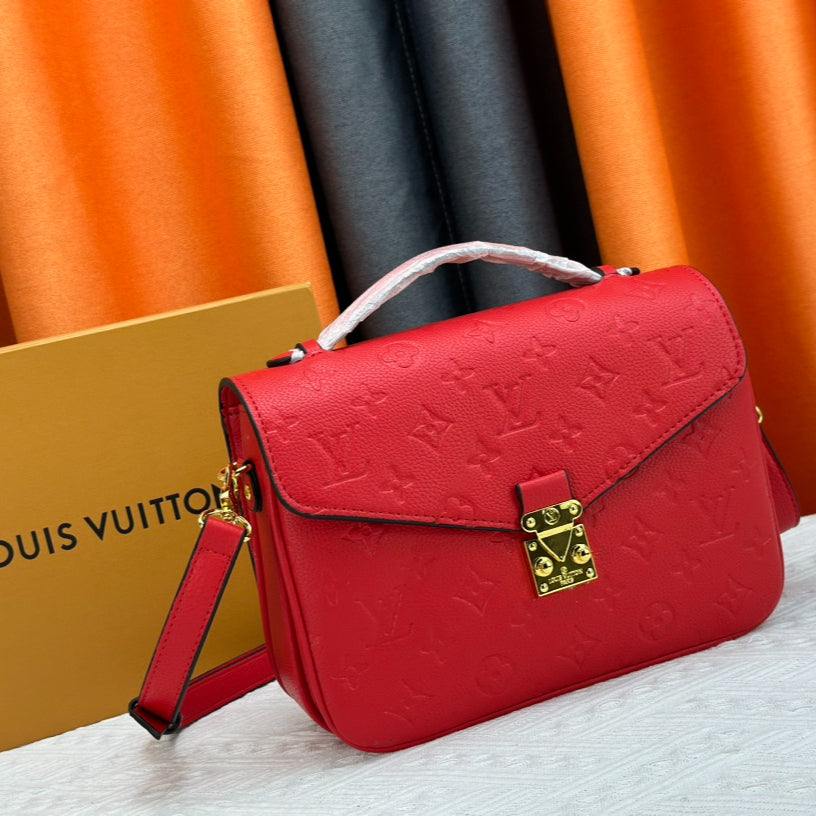 Métis Messenger Bag | Monogram Empreinte Embossed Leather | S-Shaped Steel Lock | Multi-Pocket Design | 25x19x9cm | Multiple Models (M40780/M41486 etc.)