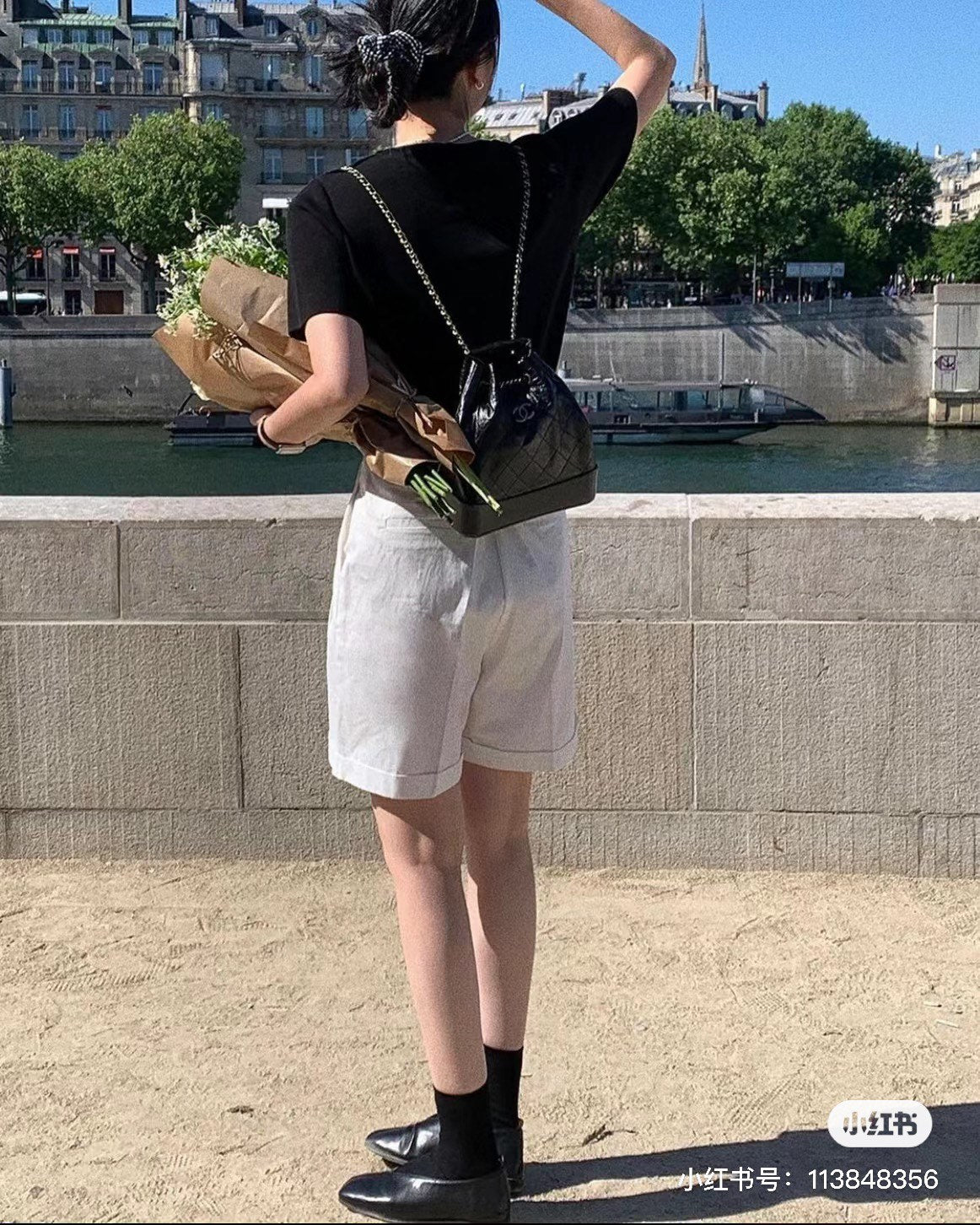 Chanel Upgraded Classic Flap Bag with Chain Luxurious Calfskin Shoulder Crossbody Bag Timeless Black for Women