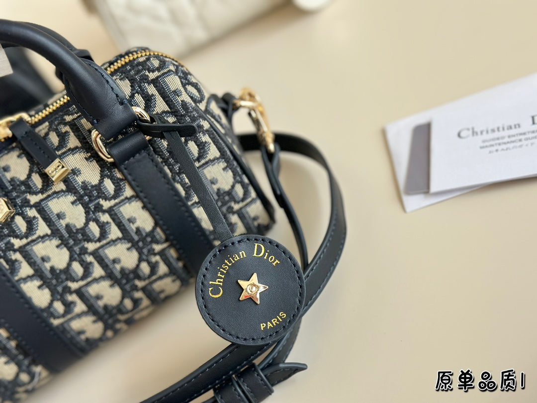 Dior Groove Vintage Boston Bag - 60s Iconic Mini Satchel (16x11x8cm) | Retro Glamour, Modern Practicality & Spacious Design for Effortless Chic