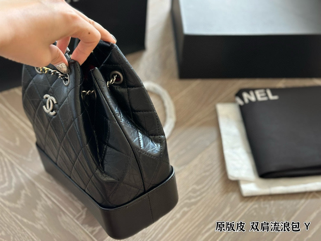 Chanel Upgraded Classic Flap Bag with Chain Luxurious Calfskin Shoulder Crossbody Bag Timeless Black for Women