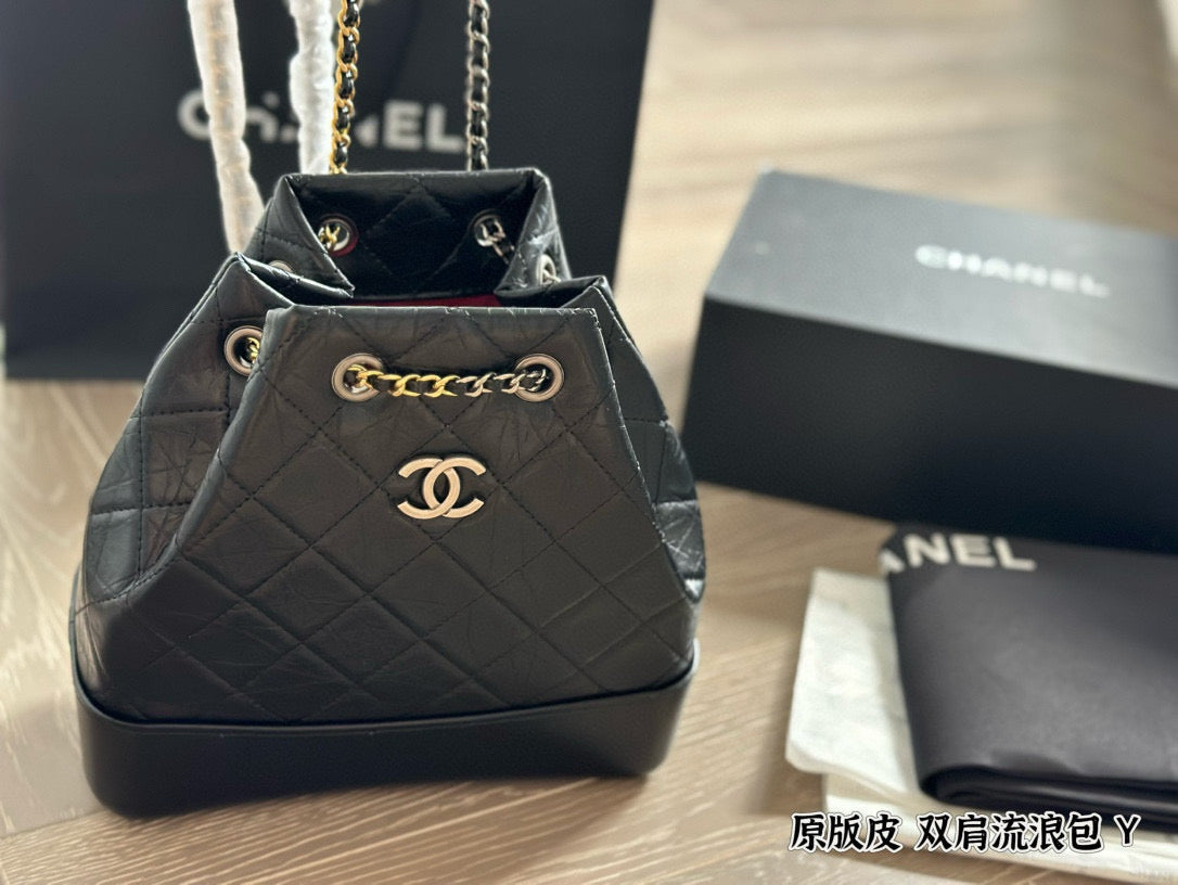 Chanel Upgraded Classic Flap Bag with Chain Luxurious Calfskin Shoulder Crossbody Bag Timeless Black for Women