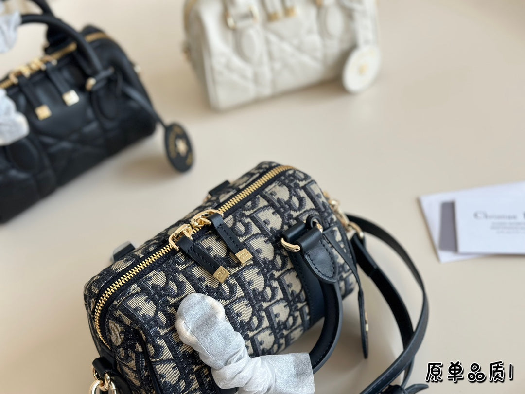 Dior Groove Vintage Boston Bag - 60s Iconic Mini Satchel (16x11x8cm) | Retro Glamour, Modern Practicality & Spacious Design for Effortless Chic