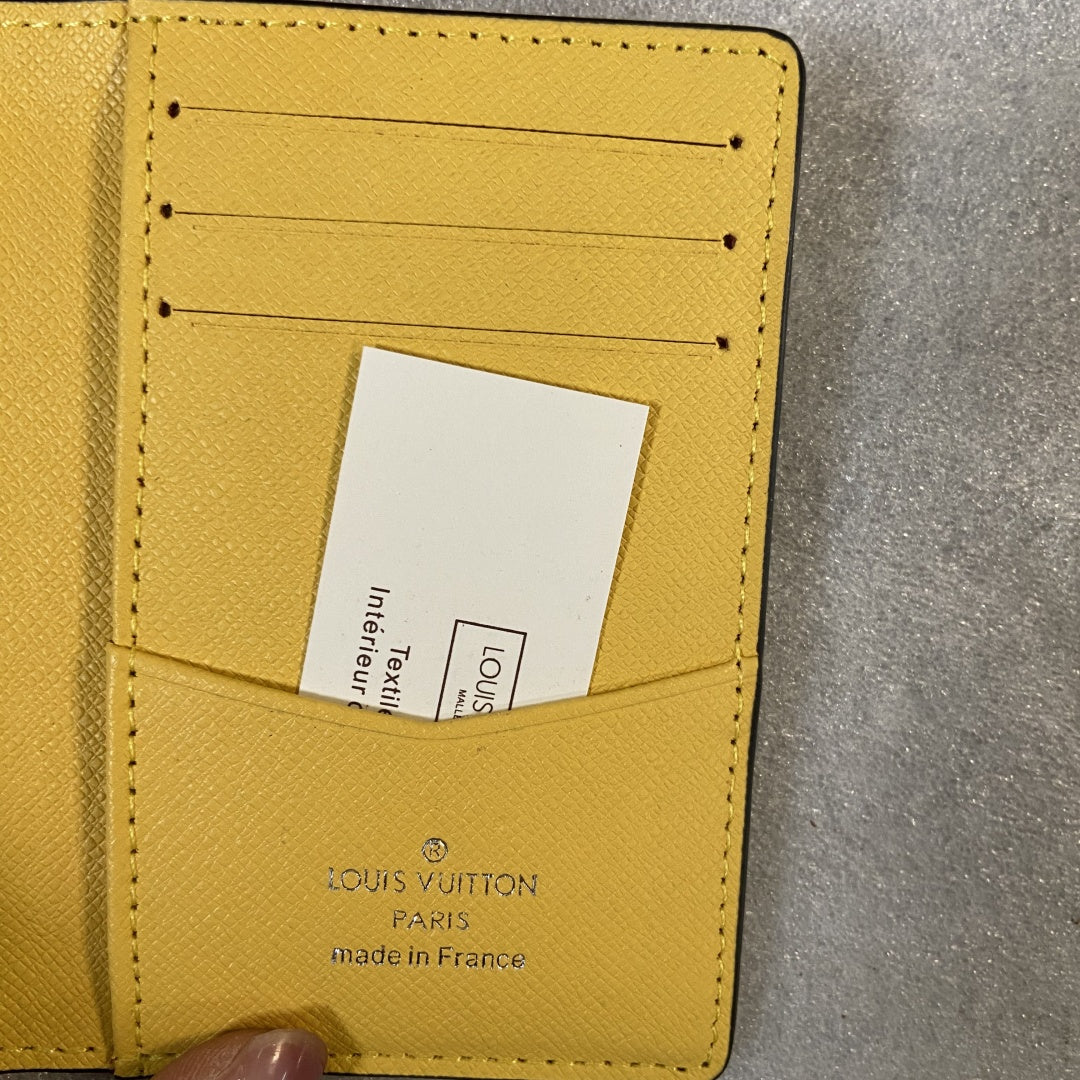 Louis Vuitton Damier Compact Card Holder | 7 Card Slots + Outer Pocket | Model M63144 | 7x11cm