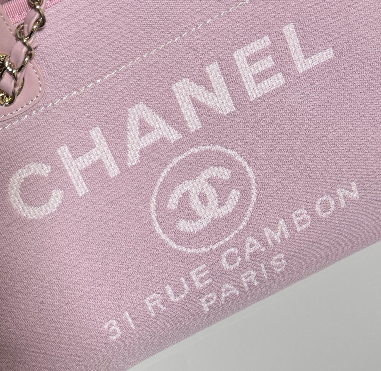 Chanel Seasonal Canvas Shopper Tote | Lightweight Large Beach Bag for Travel & Daily Use