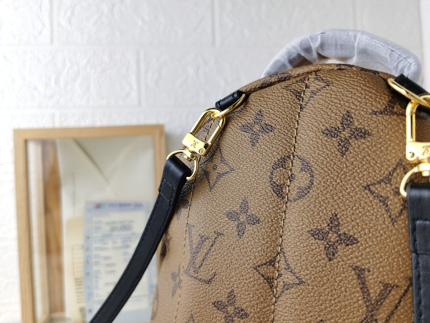 Louis Vuitton 2017 Early Spring Monogram Backpack Mini Double Bag 16x21x10cm Calfskin Trim Engraved Zippers Luxury Functional Urban Travel Backpack