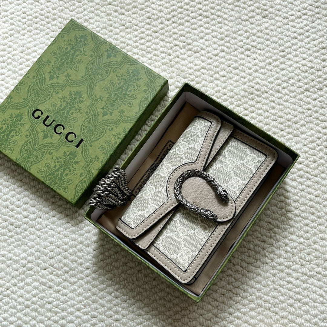 Gucci Dionysus Mini Bag – 16.5x10cm Iconic Calfskin, Tiger Buckle, Entry-Level Streetwear Legend