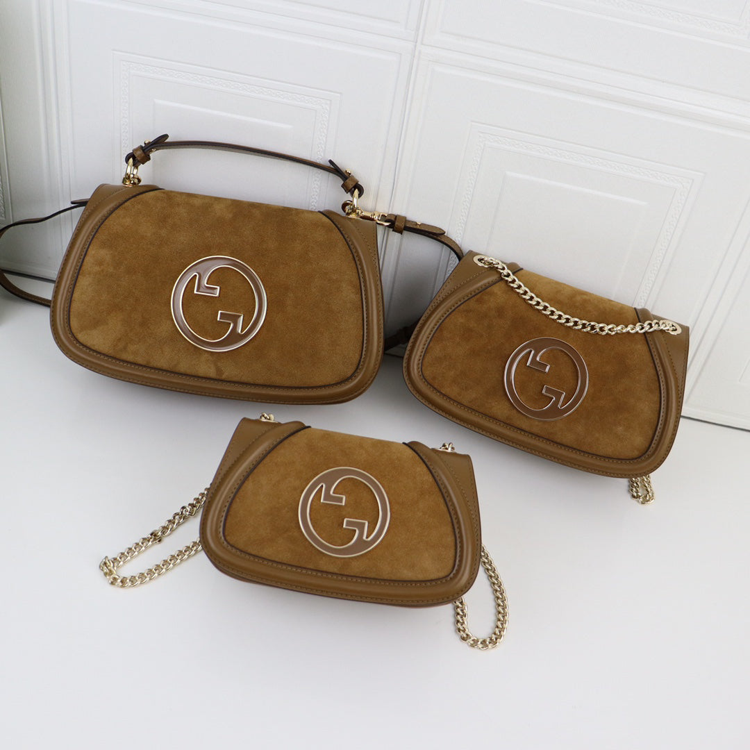Gucci Blondie Vintage Logo Bag | 1970s-Inspired Design, Detachable Leather Strap, 32x17x10cm