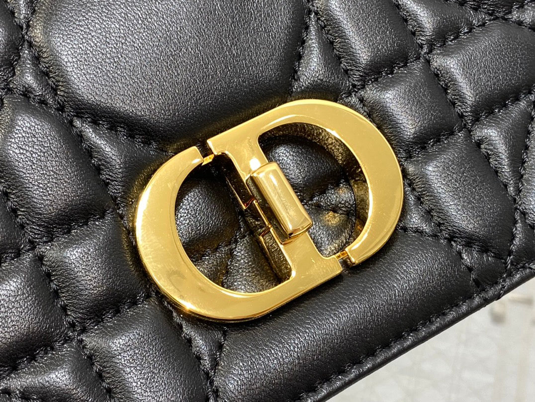 Caro Quilted Crossbody Bag｜20x13x7cm Calfskin｜Gold Chain Strap｜Day-to-Night Versatile