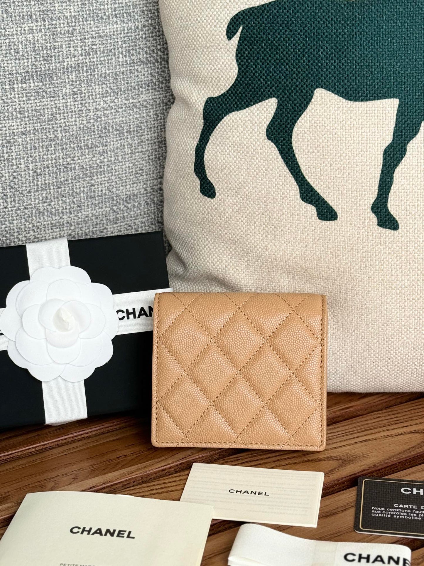 Genuine Leather Bifold Short Wallet | Multi-Card Slots + Coin Pocket | 12×12×3cm Compact Design