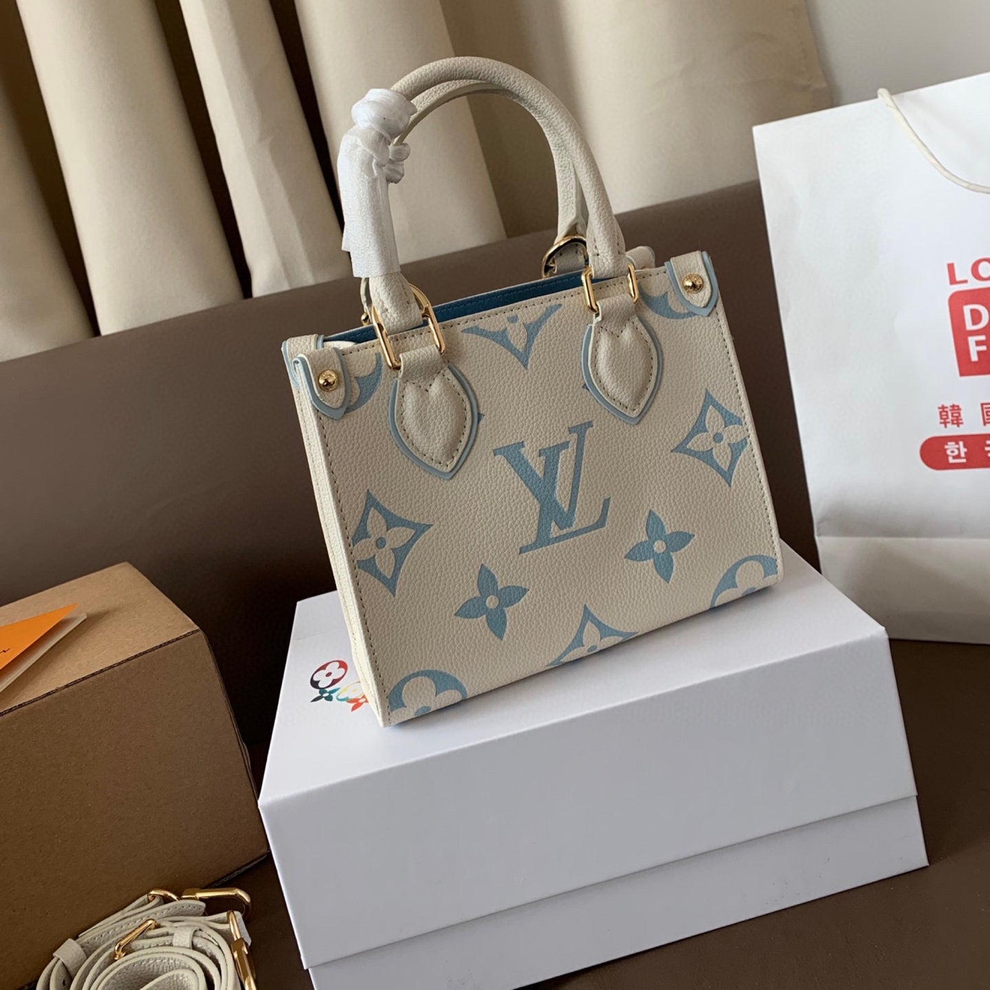 AB-Side Printed Jungle Foldable Gift Set 18*15cm Multi-functional Tote