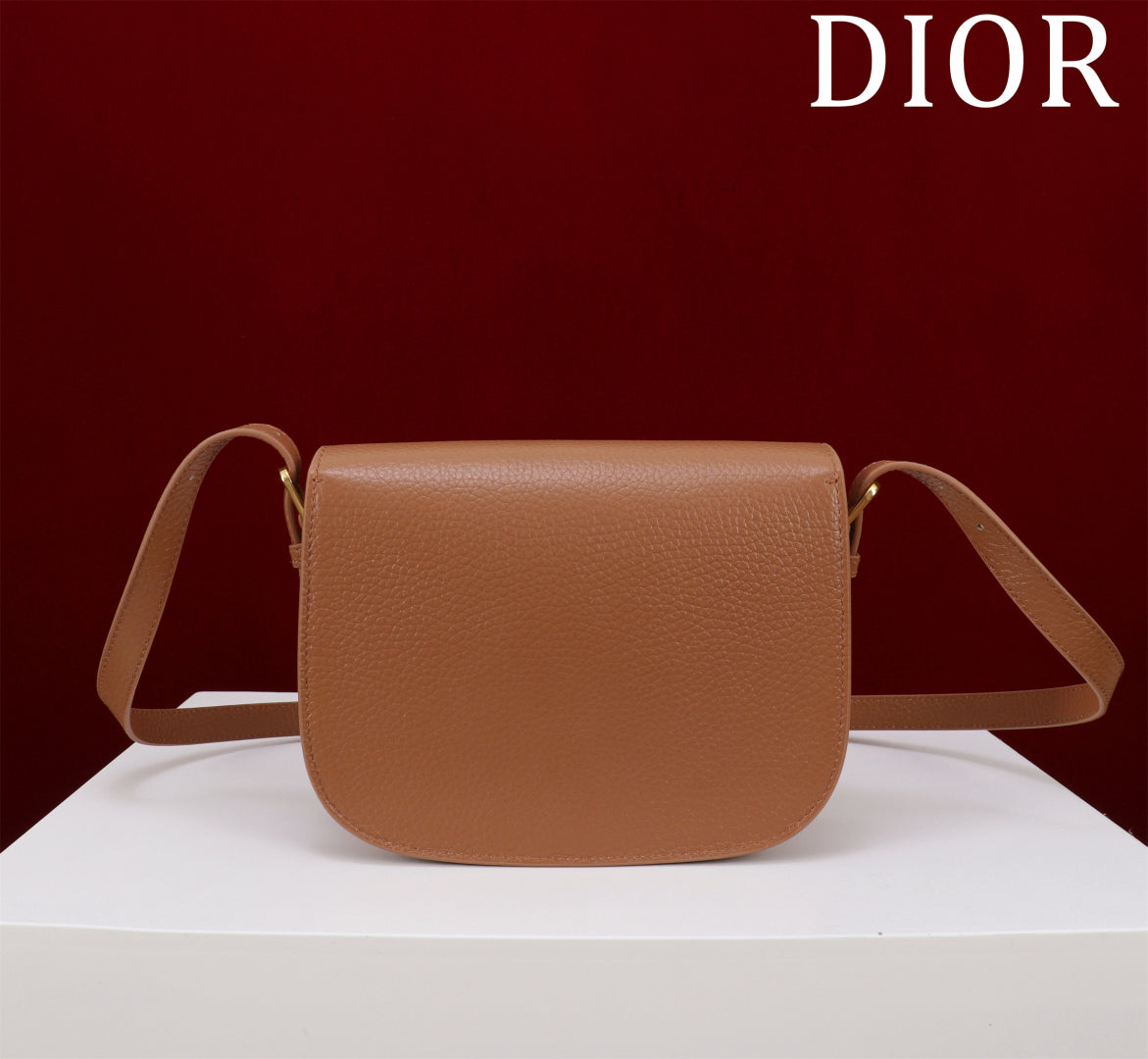 Dior Bobby Blue Oblique Jacquard Medium Bag 2025 Cruise - Adjustable Vintage Gold Strap/Dumpling Silhouette/Handheld & Crossbody