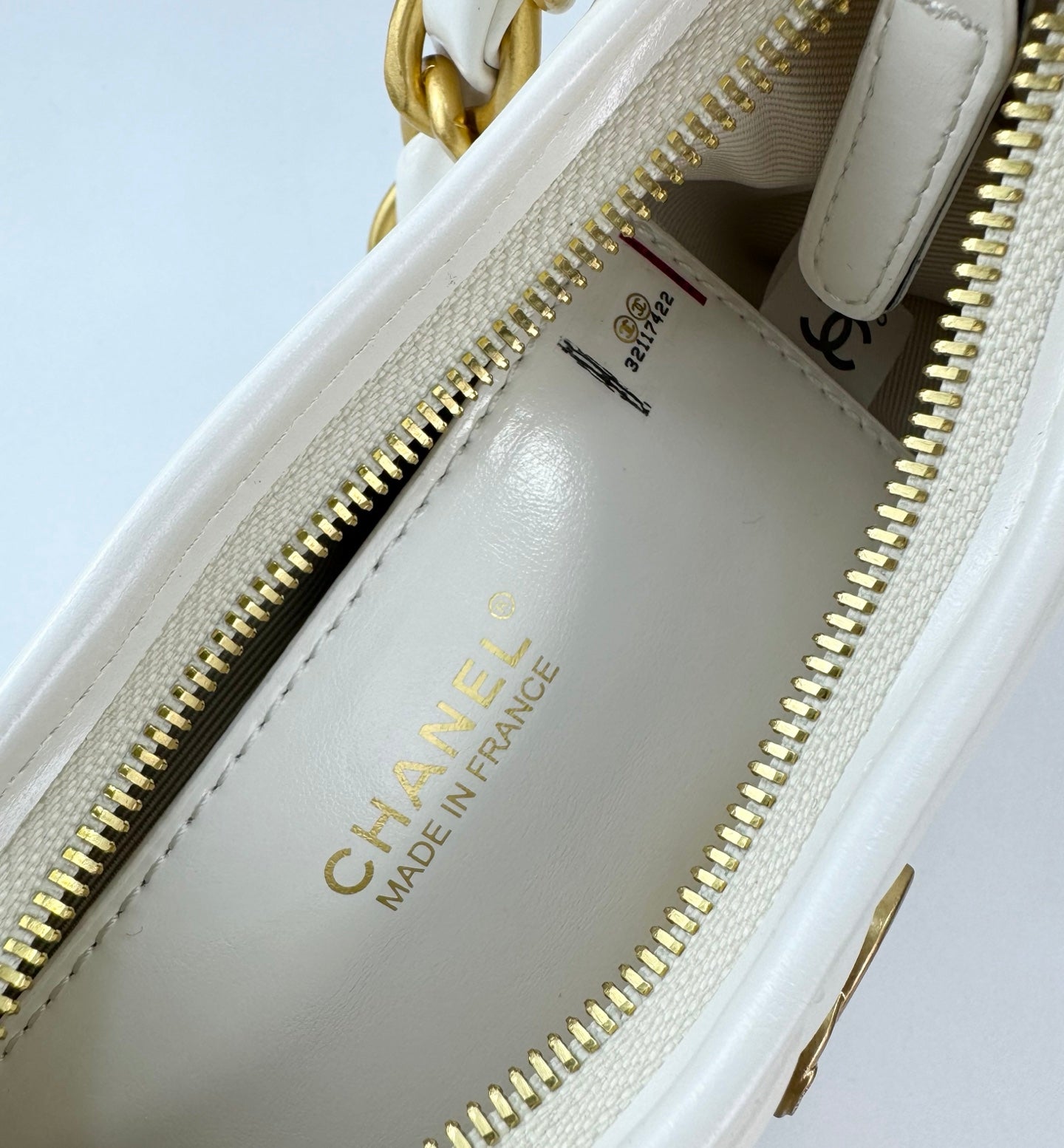 Chanel Sakura Pink Hobo Bag | 24K Gold Chunky Chain Strap | 22cm Lightweight Wax Leather Crossbody