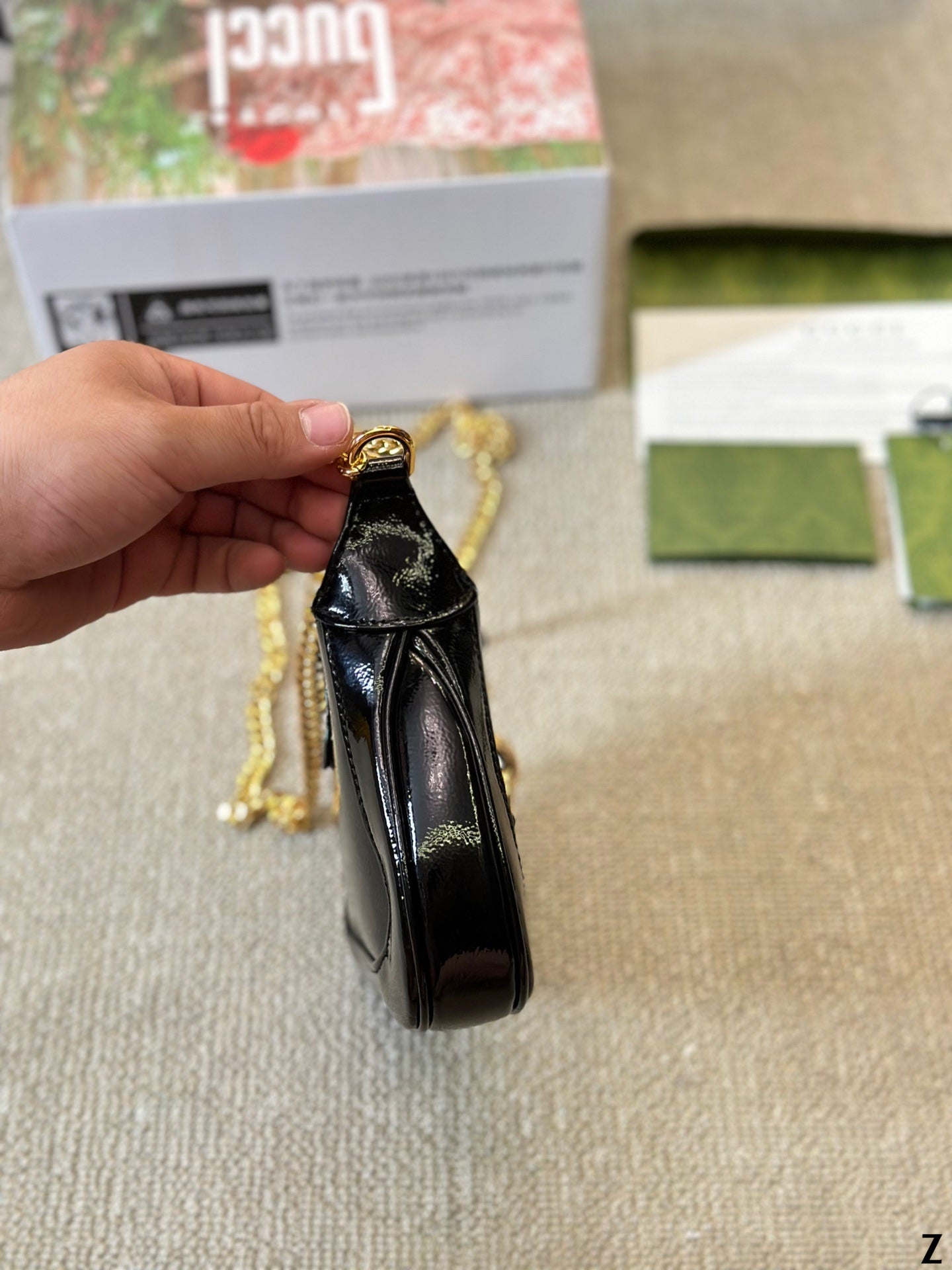 Gucci New Jackie Bag – Romantic Luxury in Multi-Colors Smooth/Waxed Leather 18x13cm Timeless Elegance