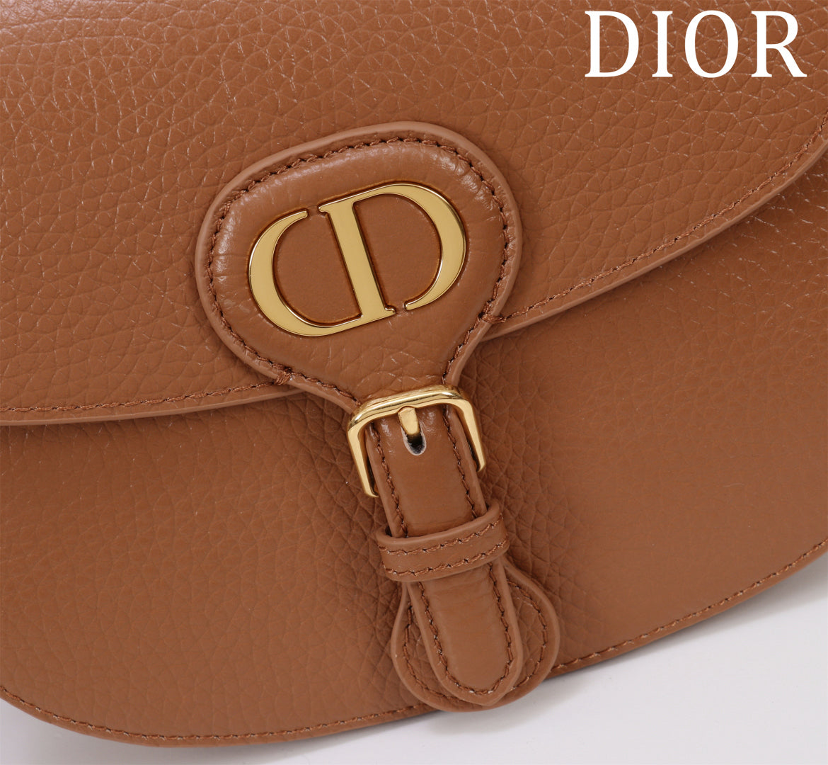 Dior Bobby Blue Oblique Jacquard Medium Bag 2025 Cruise - Adjustable Vintage Gold Strap/Dumpling Silhouette/Handheld & Crossbody