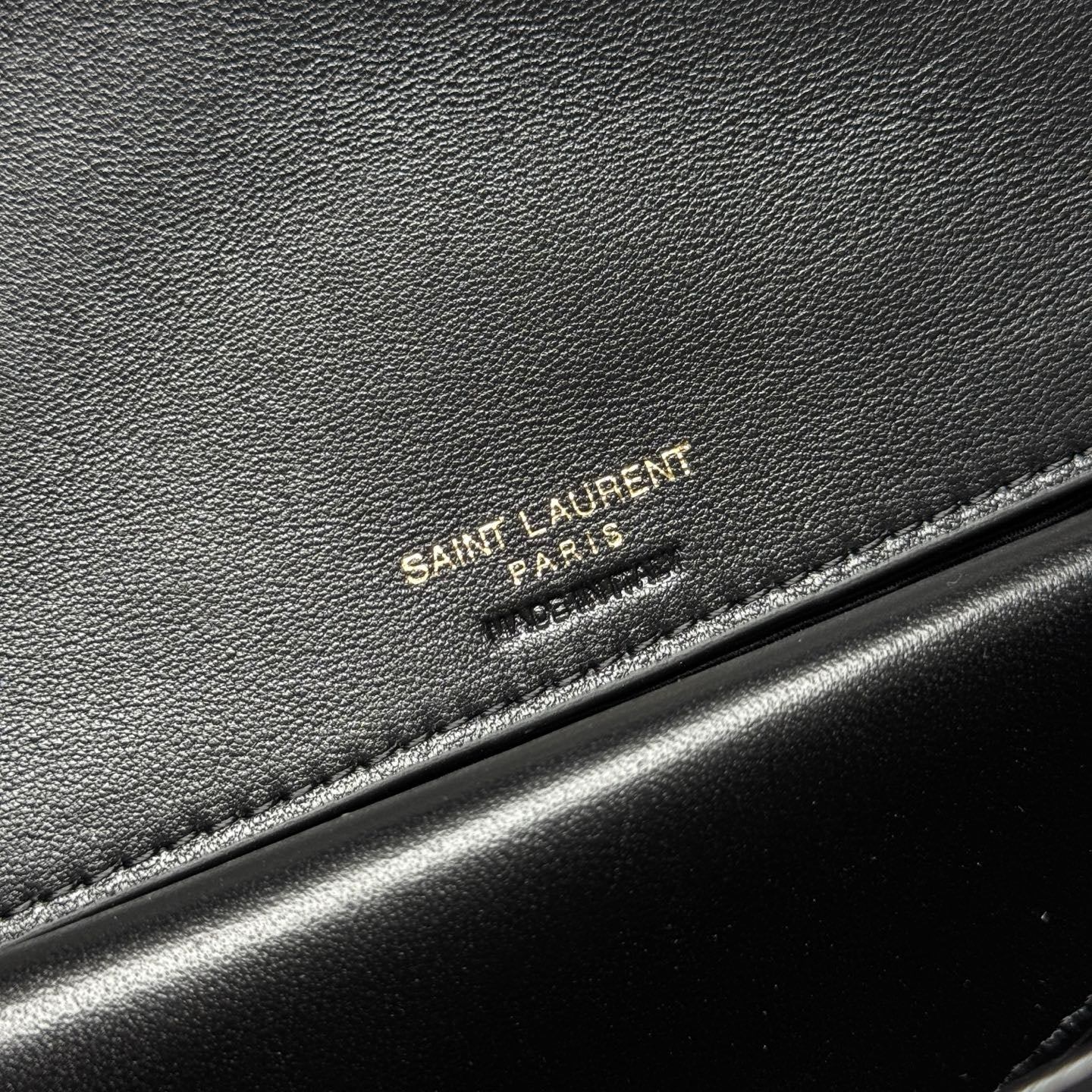 Yves Saint Laurent LouLou Small Quilted Lambskin Chain Bag in Noir - Spring 2023 Edition