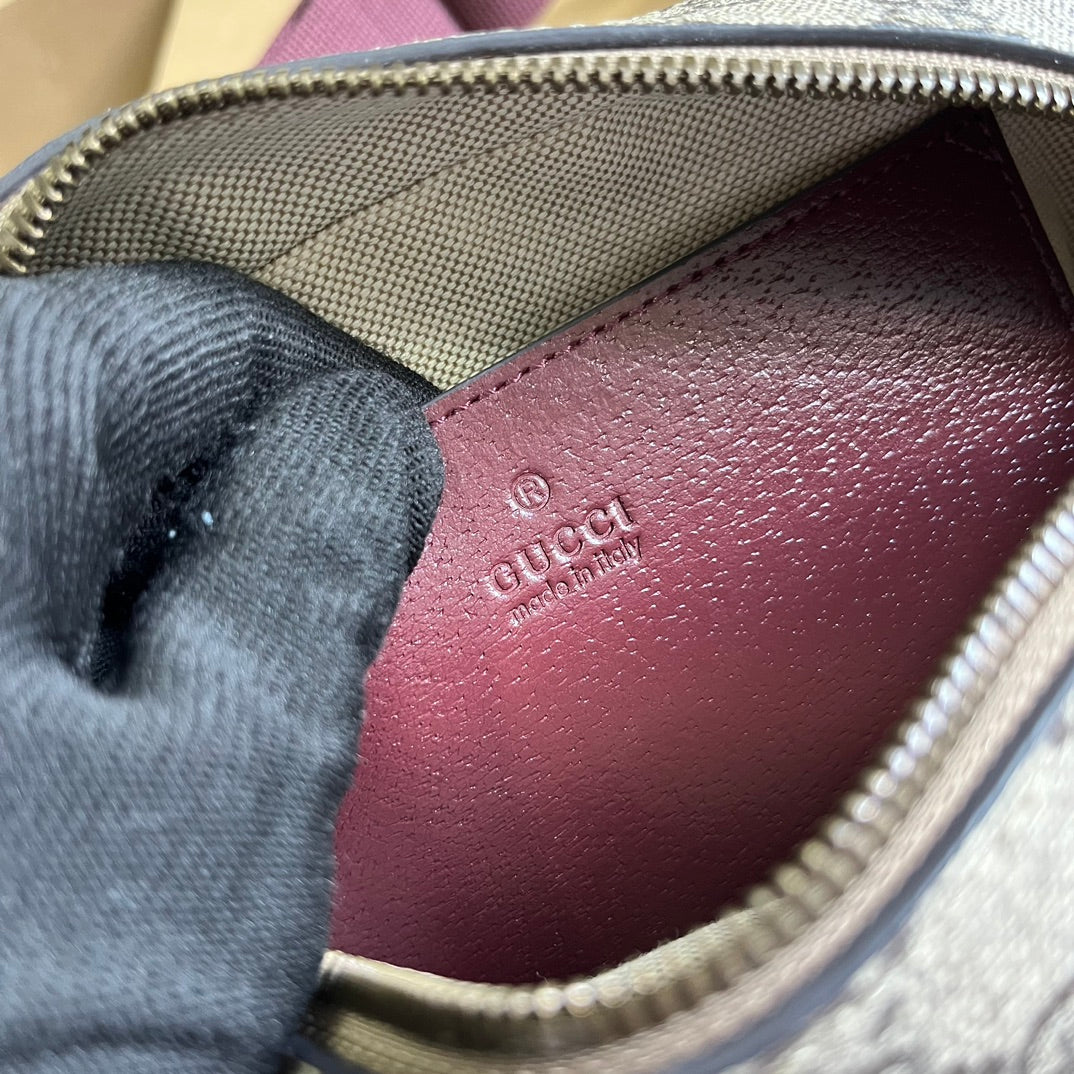 Designer Burgundy Handbag - Original Factory Quality, Real Photos, 24×15×7cm