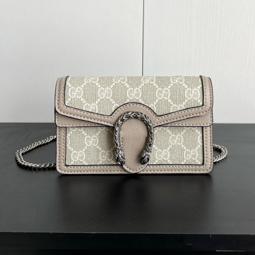 Gucci Dionysus Mini Bag – 16.5x10cm Iconic Calfskin, Tiger Buckle, Entry-Level Streetwear Legend