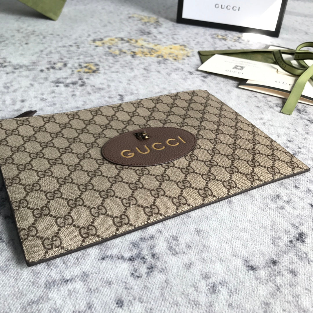 GUCCI New Coffee Brown Tote Bag｜Premium Quality｜Real Photos｜30cm x 20cm｜Ready to Ship