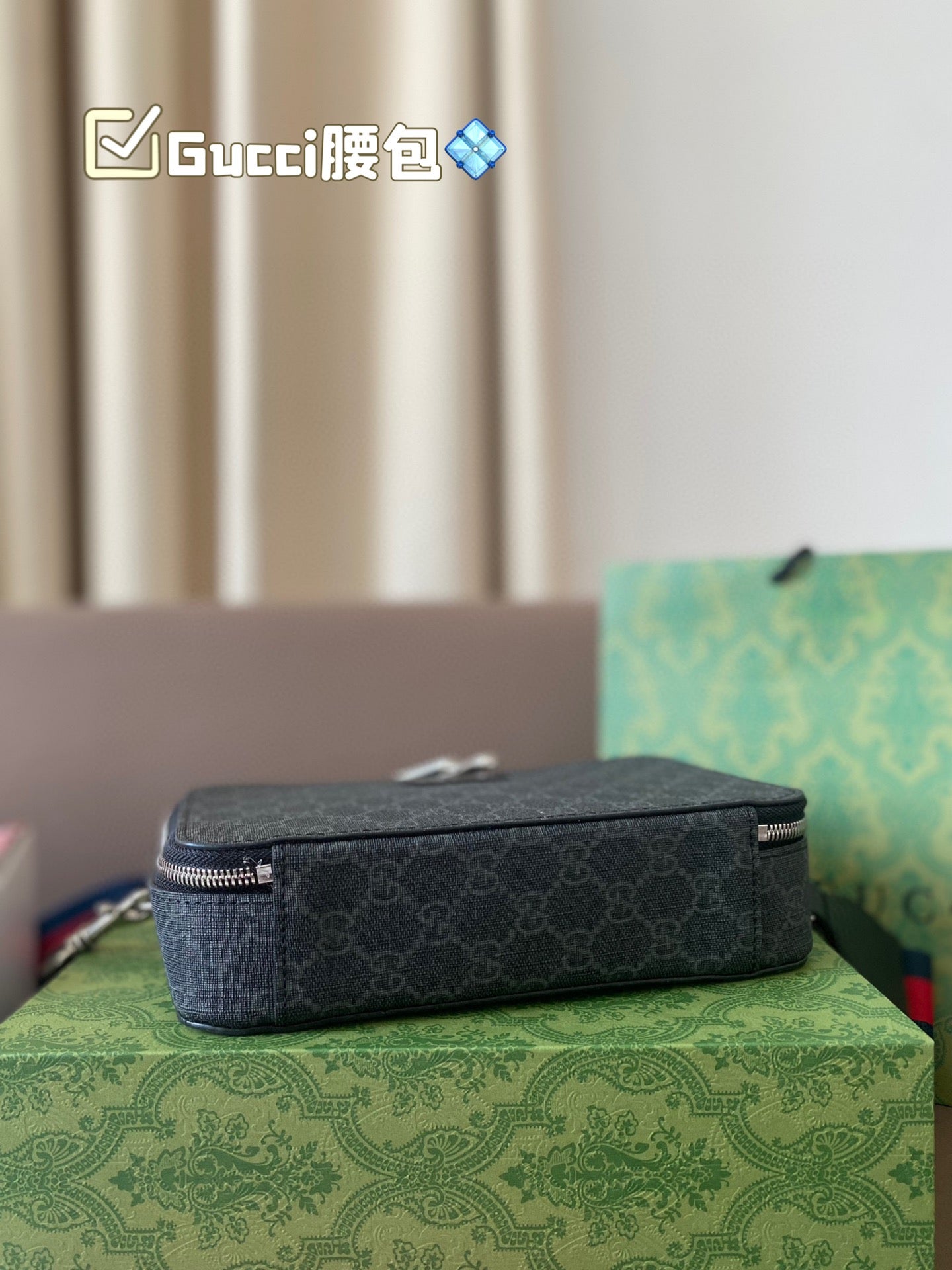 Gucci Unisex 24×16cm Minimalist Tote Bag - Genderless Versatile Design for Commute, Travel & Daily Use