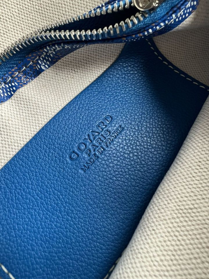 Goyard-inspired Envelope Bag Italian Calfskin Multi-pocket Adjustable Strap 20×13cm Lightweight