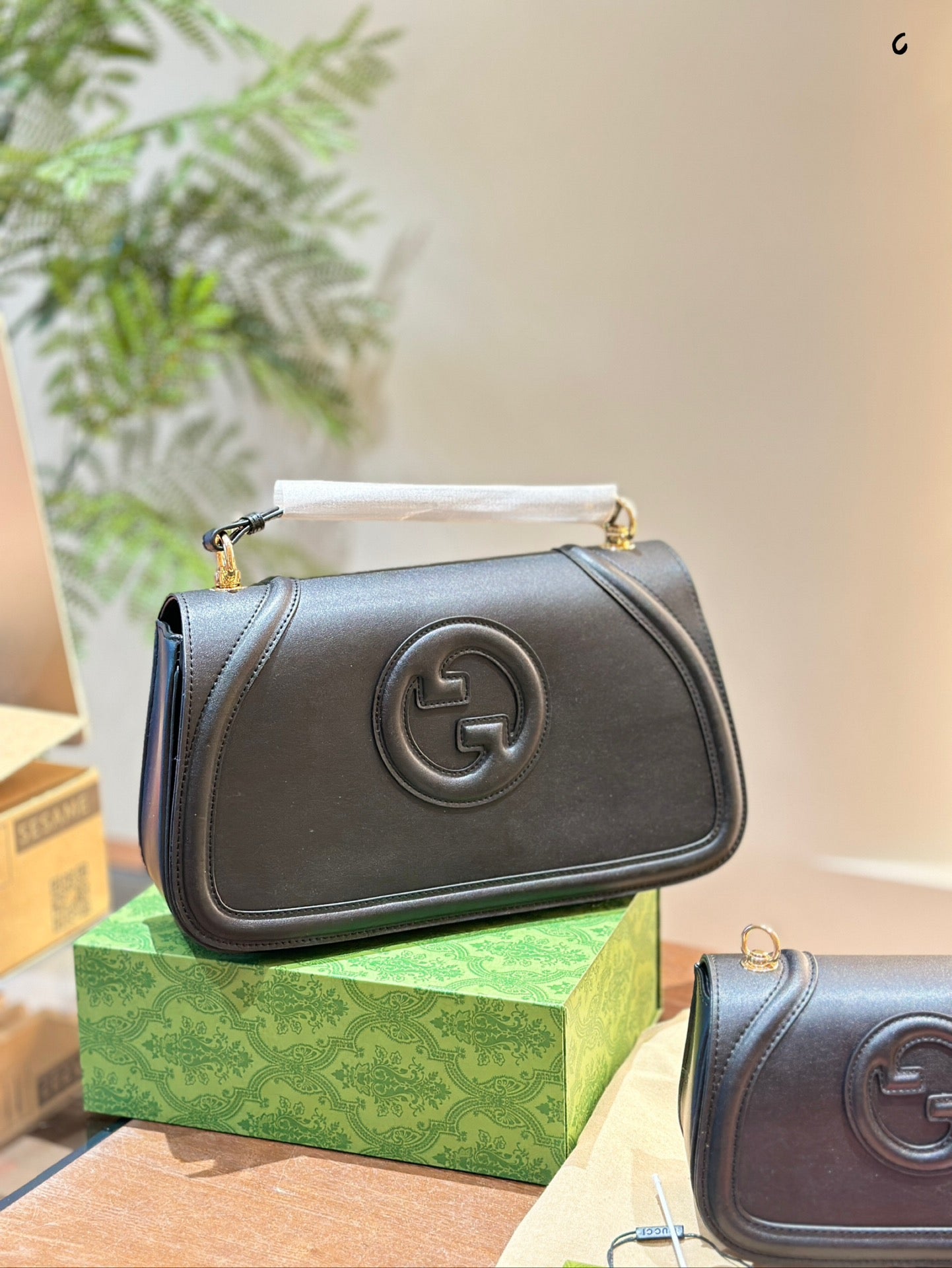 Gucci Blondie Collection Bag – Buttery Leather & Glossy Hardware, 20/25/30cm with Gift Box, Ultimate Style Essential