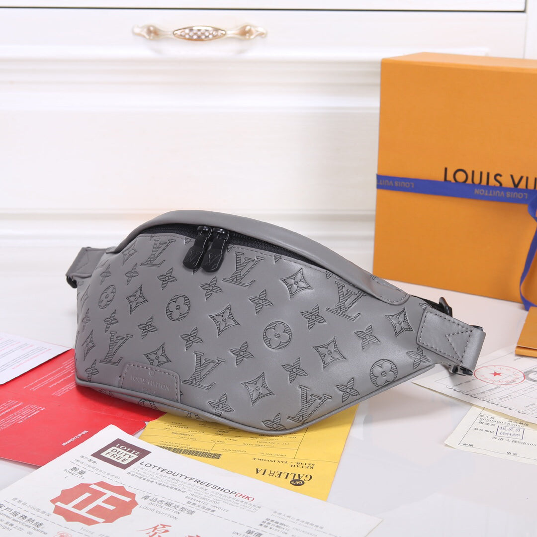 Discovery Small Top-Quality Original Factory Bag - Monogram Shadow Calfskin Embossed, Full Packaging, Adjustable Strap