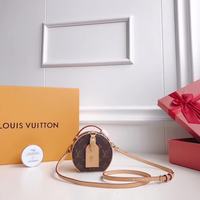 [Official Style] Yellow Floral Mini Round Bag | Black Leather Box Bag | Viral Cute Mini Bag for Girls | 13x12x6.5cm