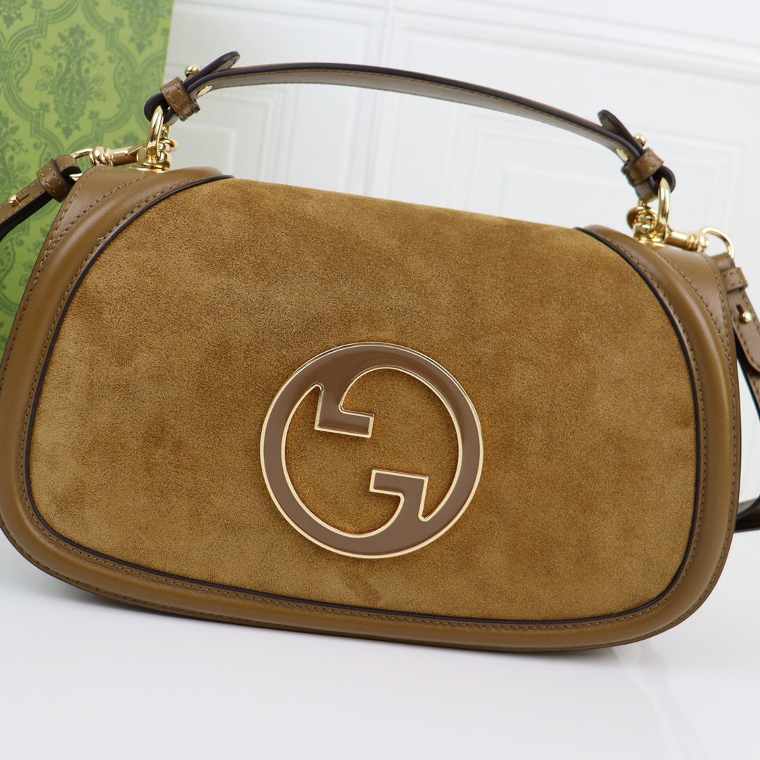 Gucci Blondie Vintage Logo Bag | 1970s-Inspired Design, Detachable Leather Strap, 32x17x10cm