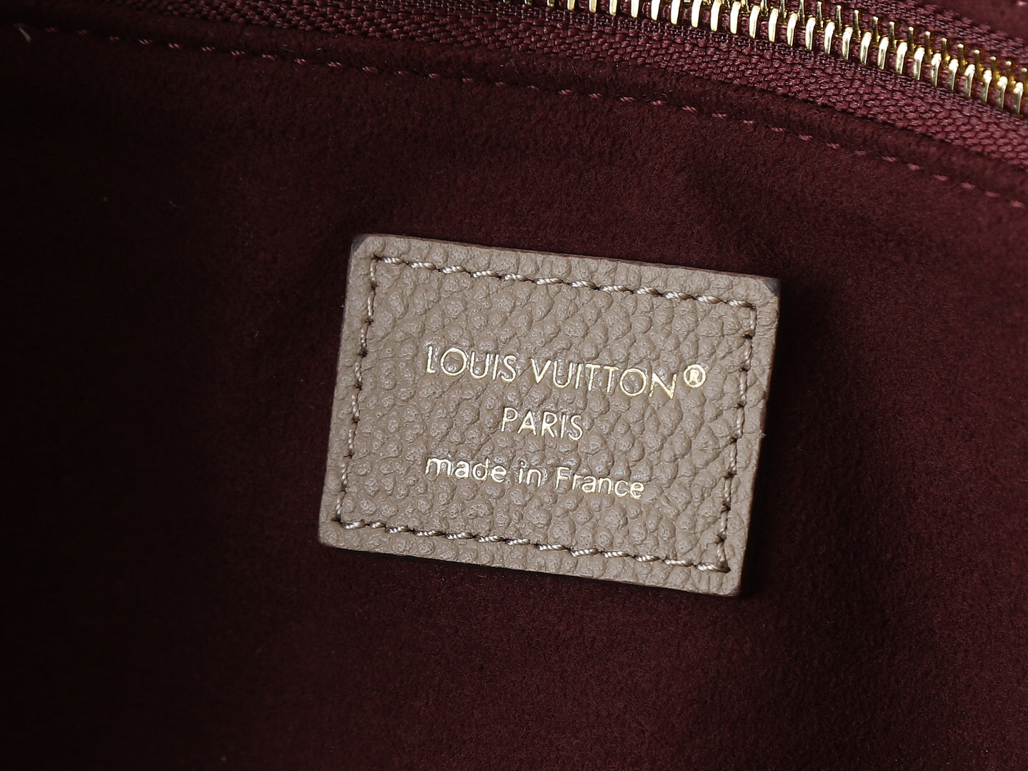 Anytime Medium Bag | 1988 Omenade Archive Re-edition | Monogram Emeinte Leather with Detachable L-Lock 42×27×14cm