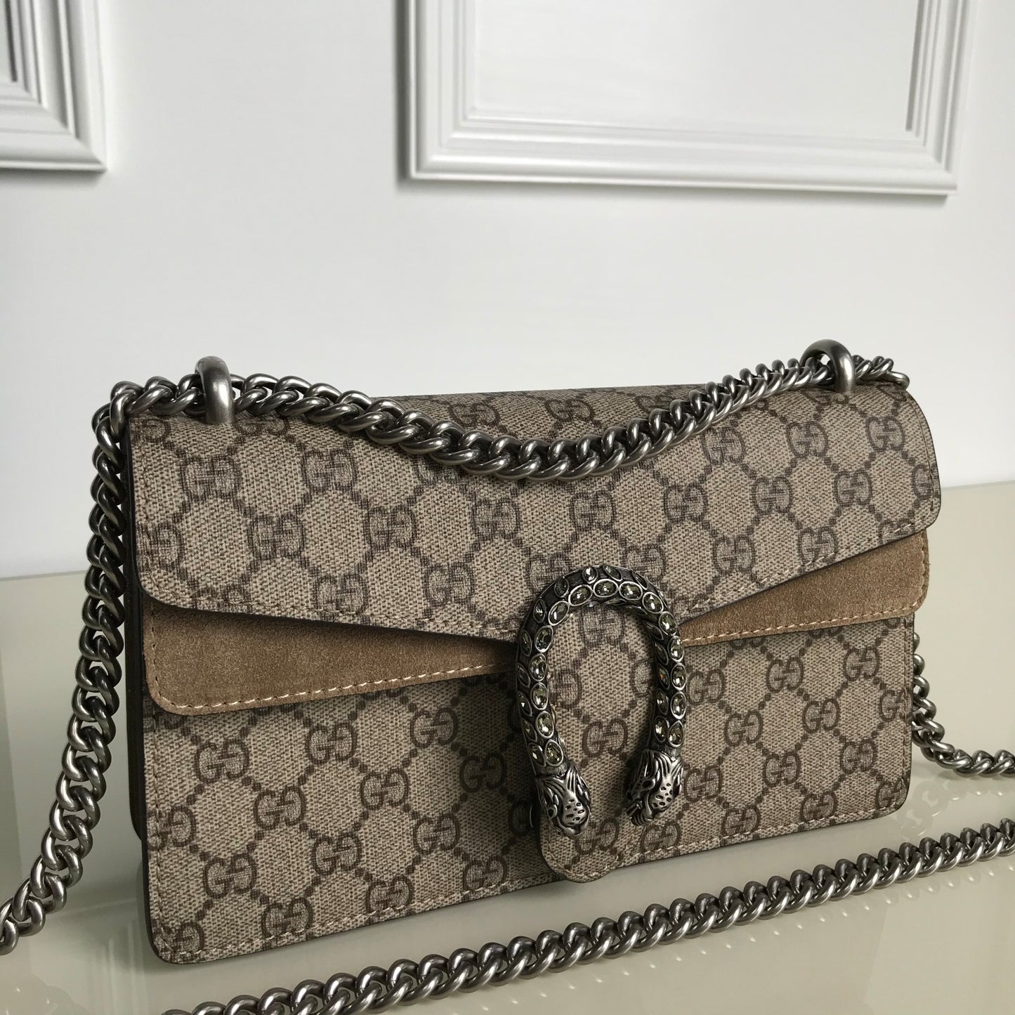 GUCCI Dionysus Crossbody Bag｜2023 New 25x14x8cm｜Premium PVC & Suede Cowhide｜Luxury Quality｜Ready to Ship