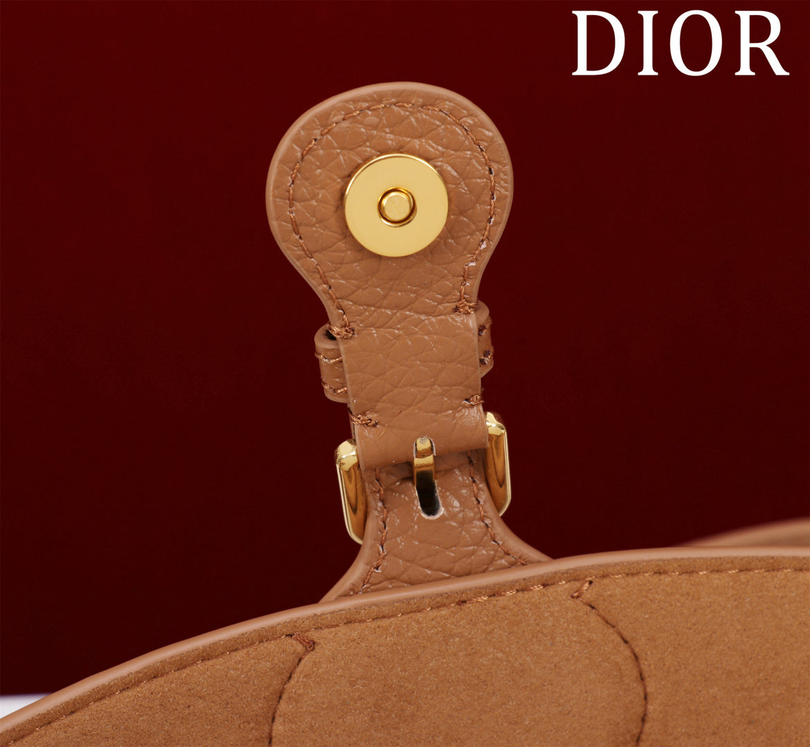 Dior Bobby Blue Oblique Jacquard Medium Bag 2025 Cruise - Adjustable Vintage Gold Strap/Dumpling Silhouette/Handheld & Crossbody