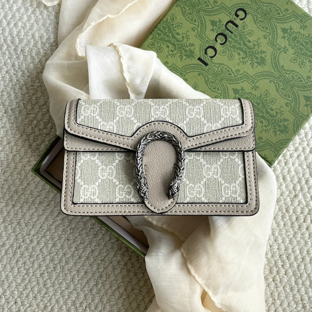 Gucci Dionysus Mini Bag – 16.5x10cm Iconic Calfskin, Tiger Buckle, Entry-Level Streetwear Legend