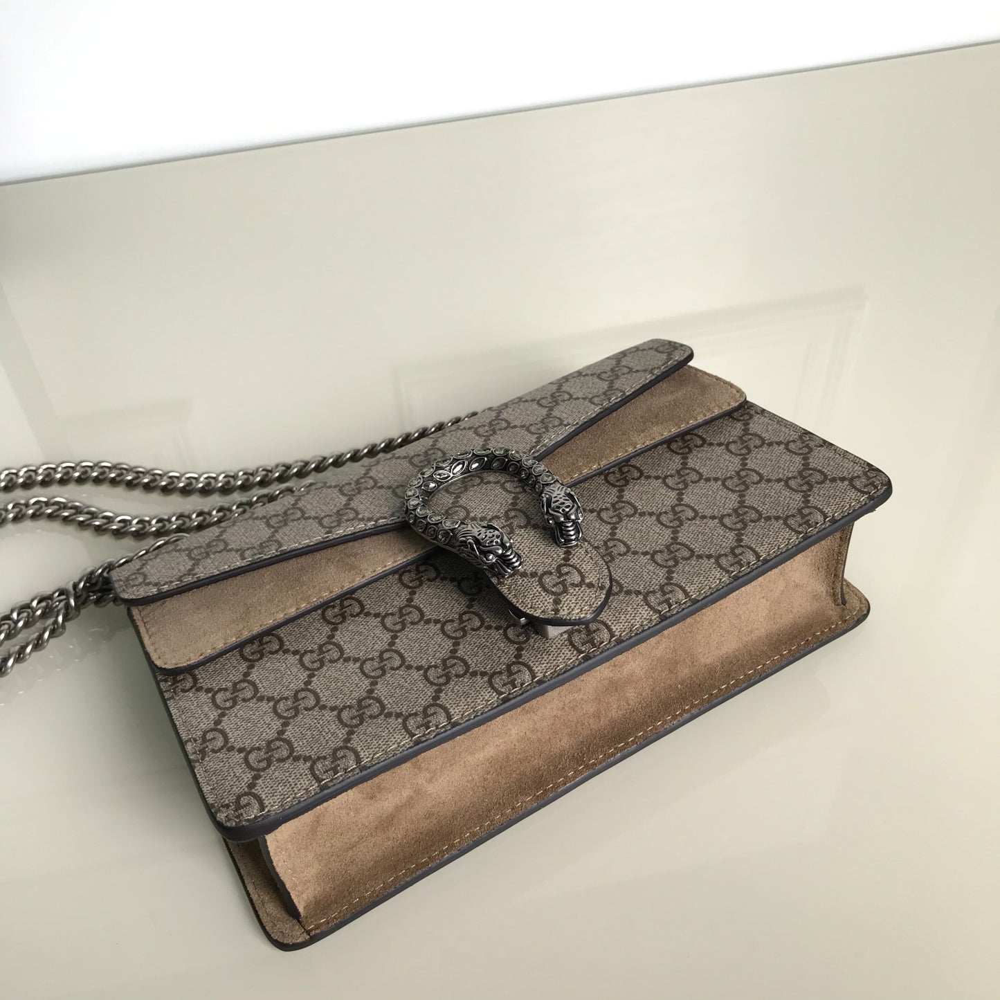 GUCCI Dionysus Crossbody Bag｜2023 New 25x14x8cm｜Premium PVC & Suede Cowhide｜Luxury Quality｜Ready to Ship