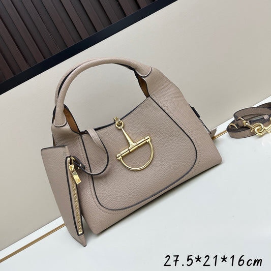 GUCCI Softbit Calfskin Tote Bag with Gift Box 27.5x21x16cm 2023 Holiday Edition Crossbody & Shoulder Bag