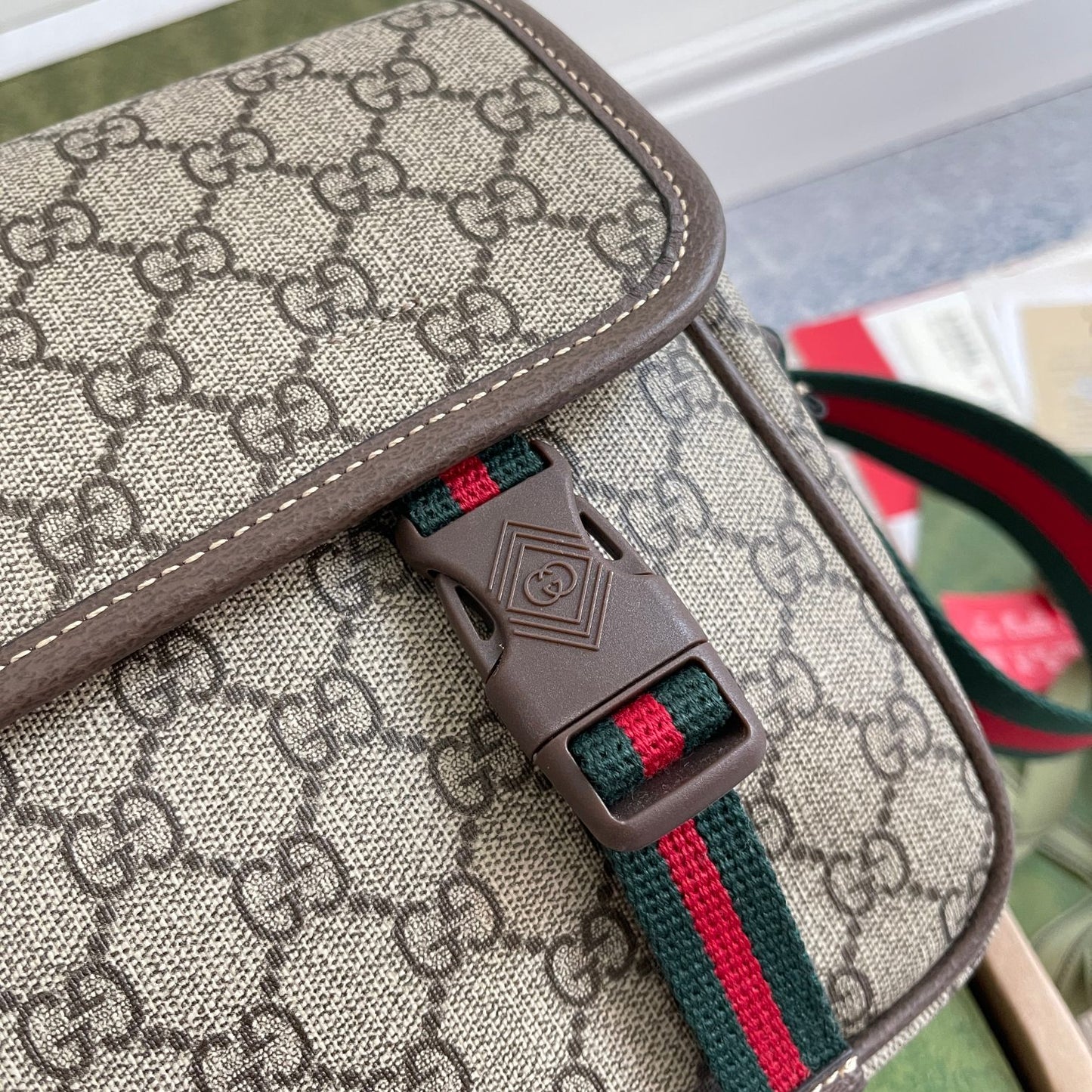 GUCCI New Coffee Resin Tote Bag｜Original Premium Quality｜Real Photos｜27cm(W) x 20cm(H) x 10cm(D)｜Ready to Ship