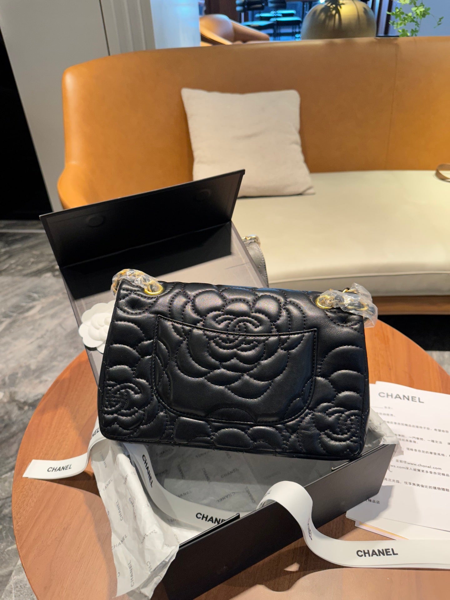 CHANEL 2.55 CF Mini Limited Edition | Camellia Embroidery & Asymmetric Pearl Chain Bag | Fairycore Luxury Crossbody