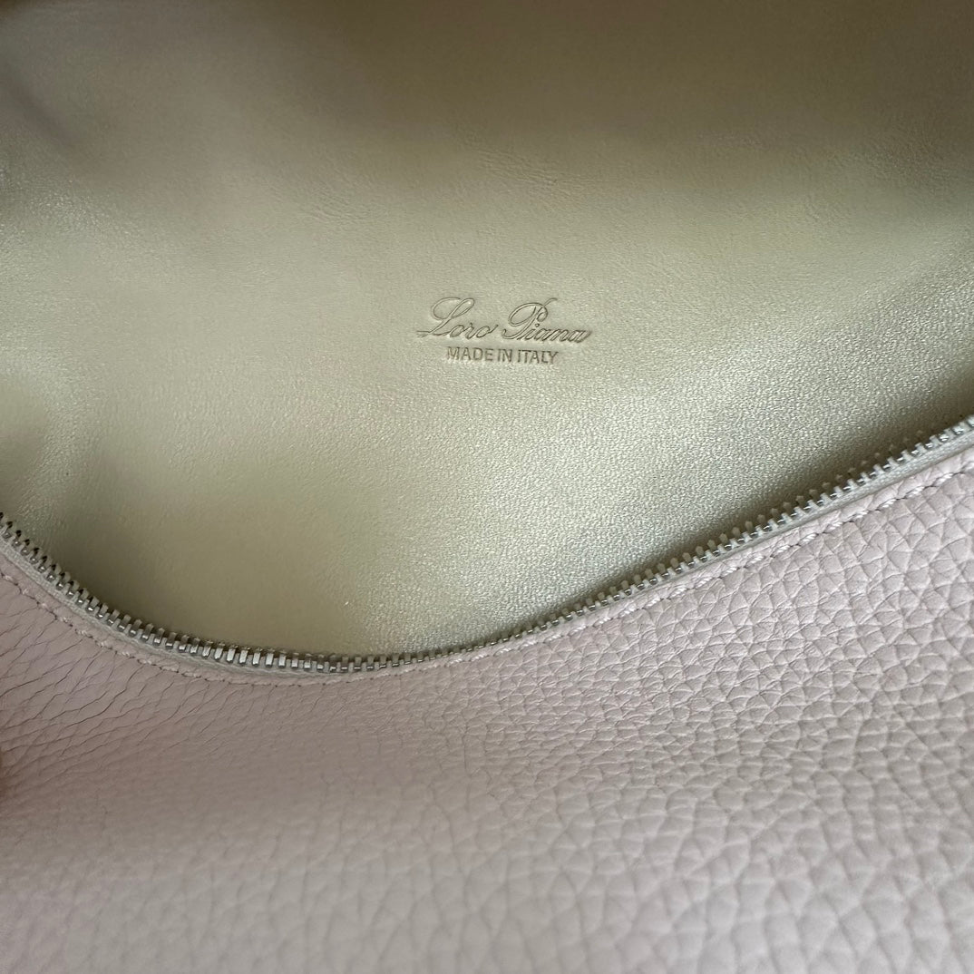 Extra cket L19 Light Peony Pink Calfskin Top Handle Bag - Detachable Strap, Dual Zipper, Lambskin Lining, Mini Crossbody