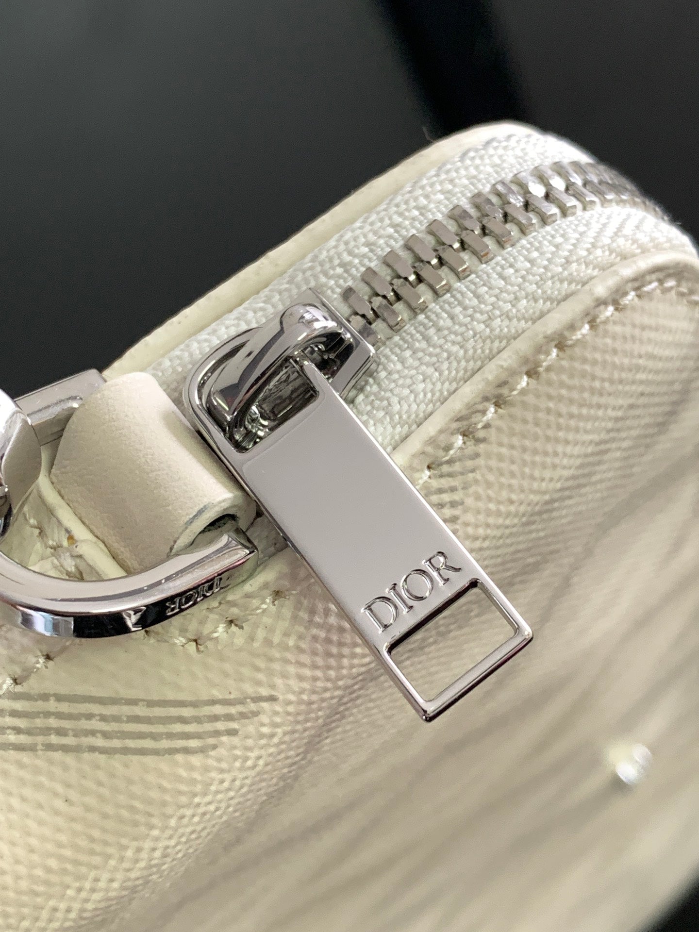 Dior A5 Diamond Quilted Canvas Clutch | P300 Thick Edition | Detachable Leather Strap | Full Original Packaging