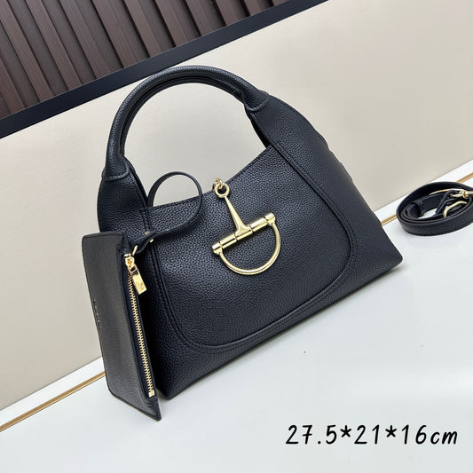 GUCCI Softbit Calfskin Convertible Tote Bag 27.5x21x16cm with Gift Box - 2024 New Women's Work Bag (Premium Gift Set)