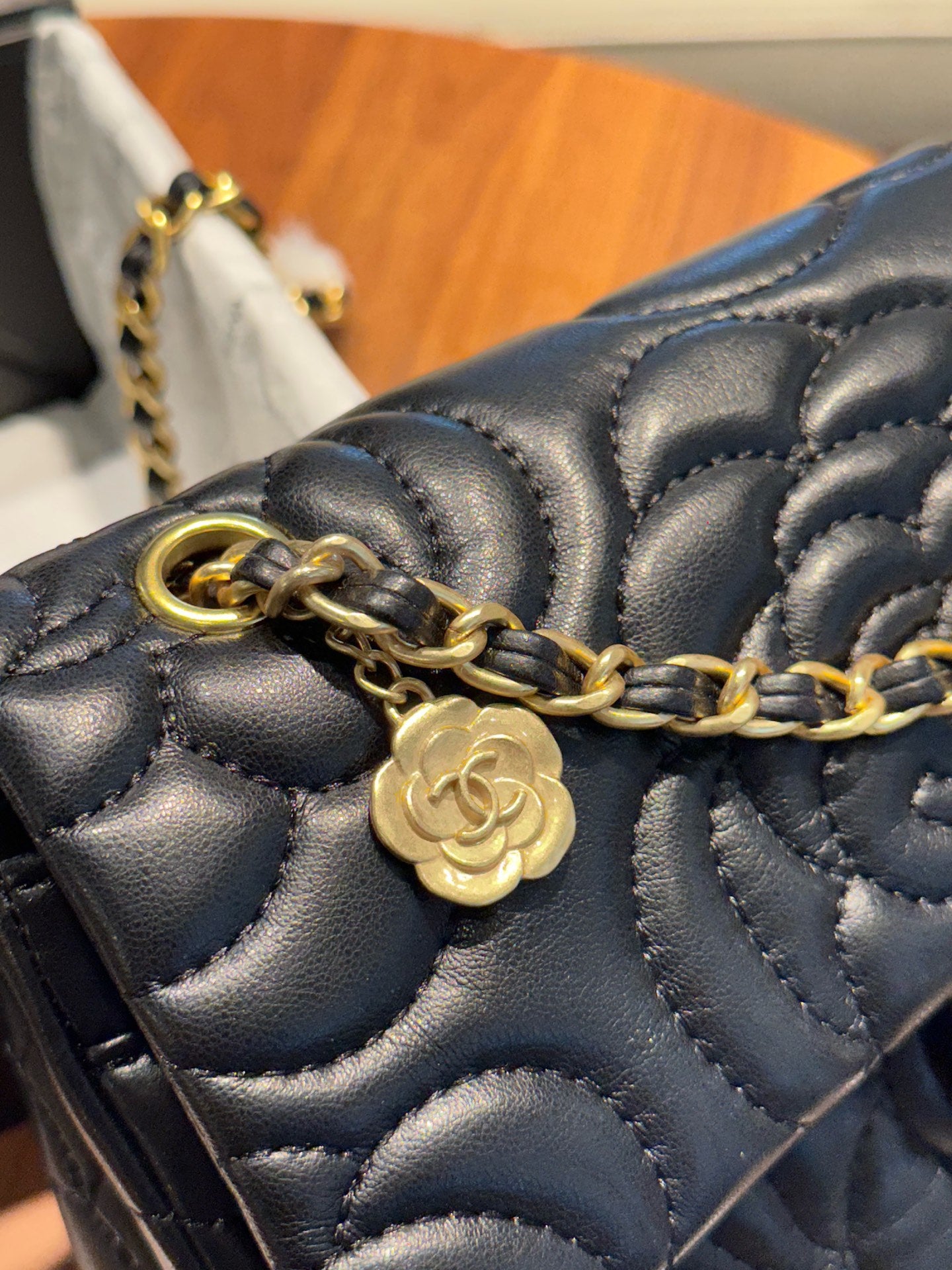 CHANEL 2.55 CF Mini Limited Edition | Camellia Embroidery & Asymmetric Pearl Chain Bag | Fairycore Luxury Crossbody