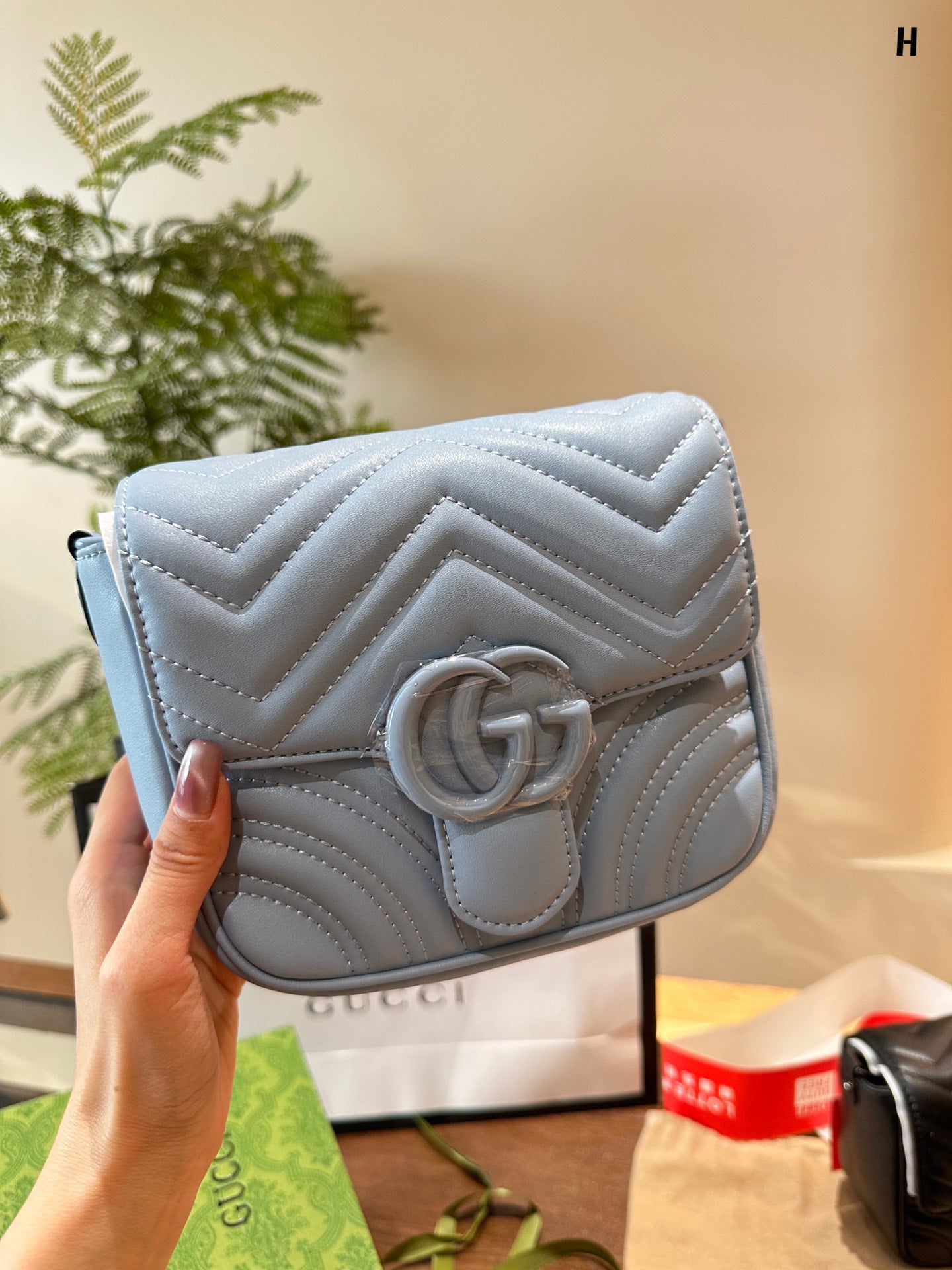 Gucci Marmont Pastel Mini Bag – 15/18cm Candy Pink Cutie with Full Packaging, Limited-Edition Sweetheart Vibes