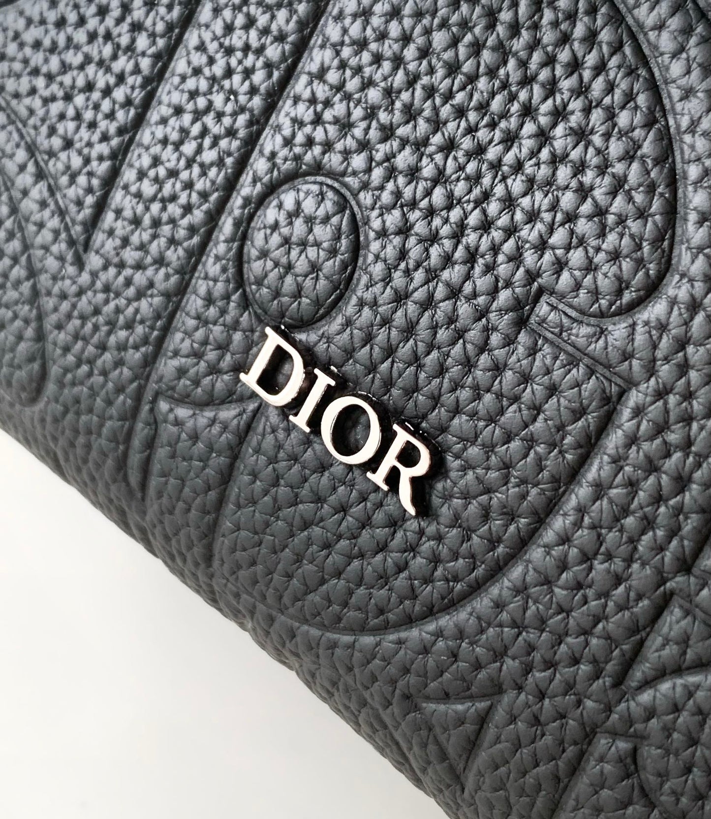 Dior Rider 2.0 Gravity Embossed Messenger Bag | 2024 Fall Men's Collection | Adjustable Strap | Leather Crossbody